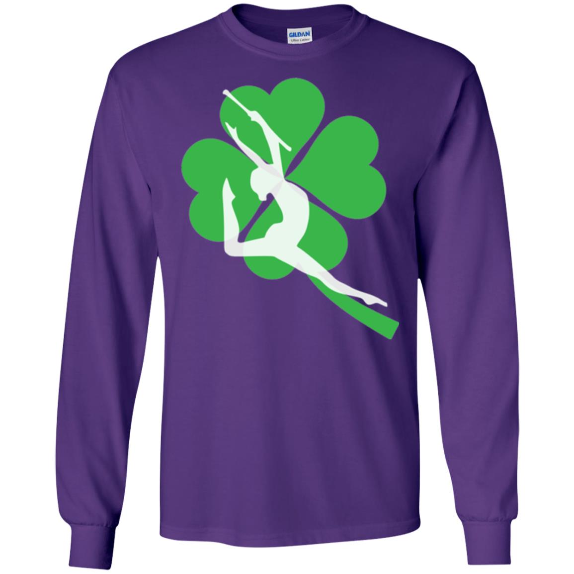 Baton Twirling Lover Saint Patrick's Day Purple