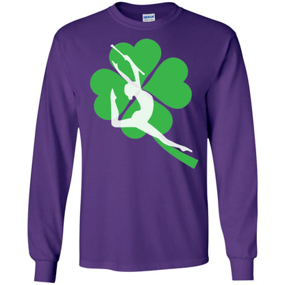 Baton Twirling Lover Saint Patrick's Day Purple