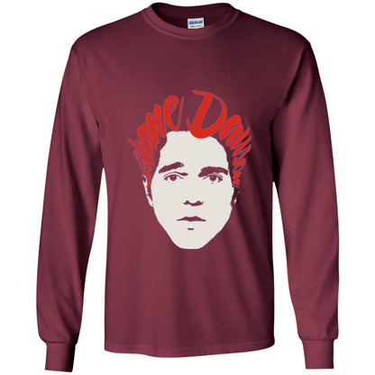Shane Dawson Portrait T-shirt Maroon