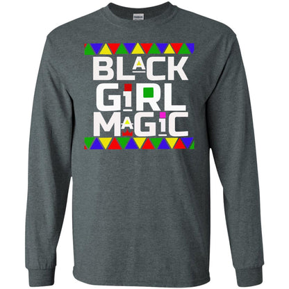 Black Girl Magic Black History African Pride T-shirt Dark Heather