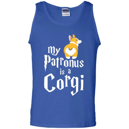 Dog T-shirt My Patronus Is A Corgi T-shirt Royal