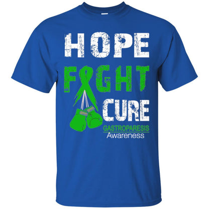 Gastroparesis Awareness T-shirt Hope Fight Cure Gastroparesis Awareness Royal