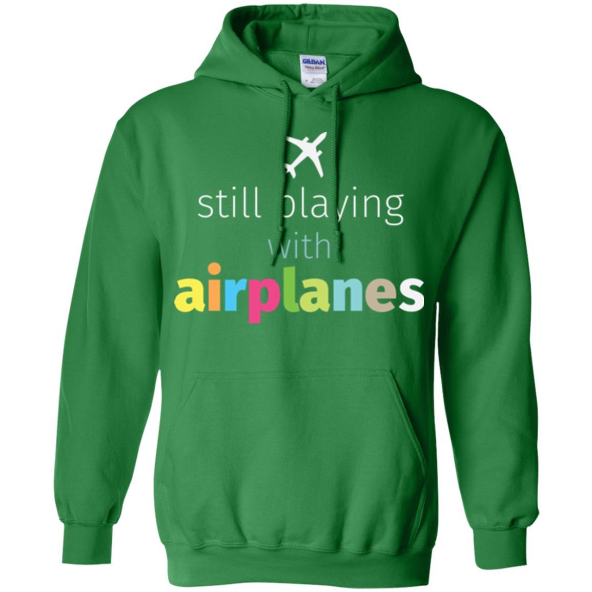 Pilot T-shirt Still Playing With Airplanes