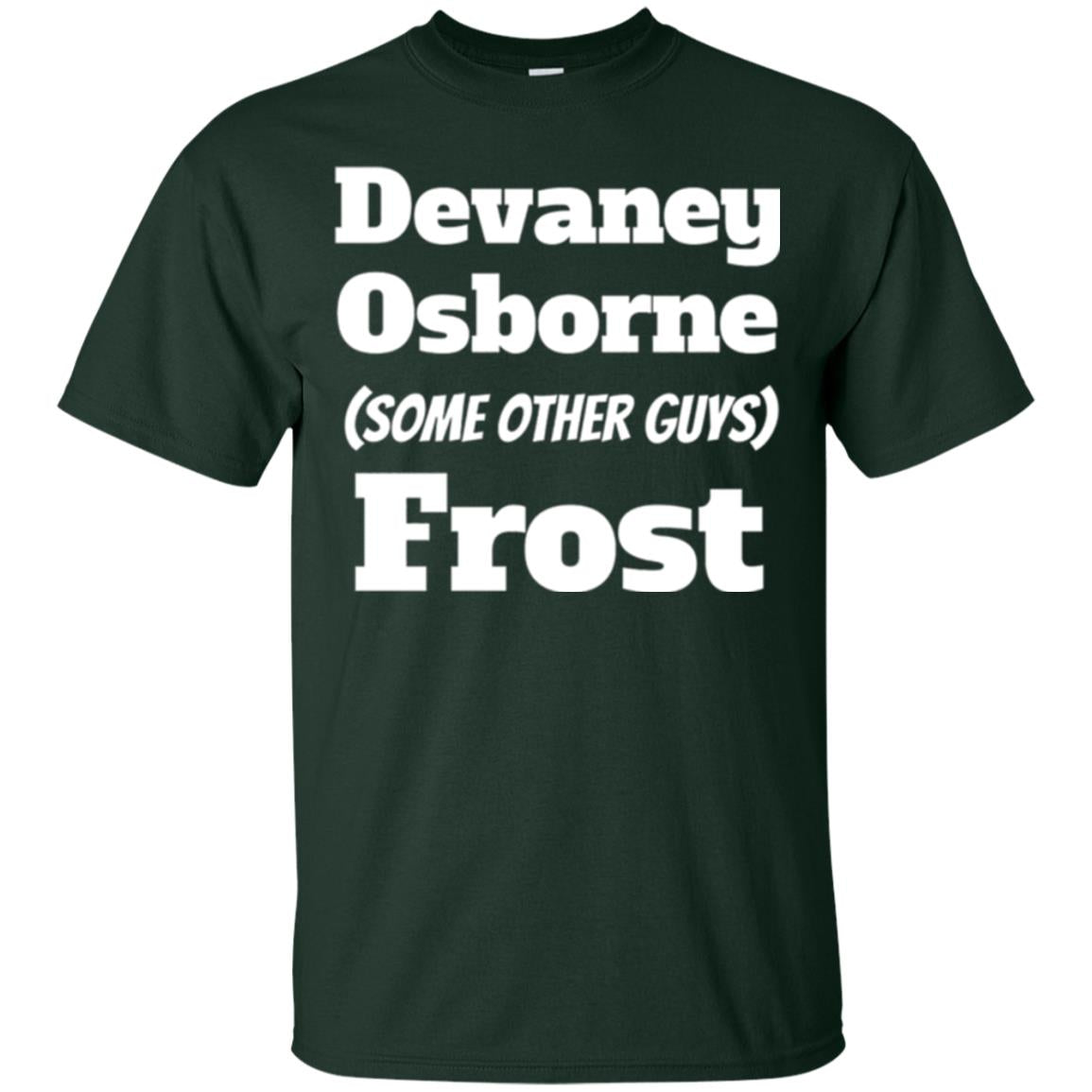 Devaney Osborne Some Other Guys Frost T-shirt Forest Green