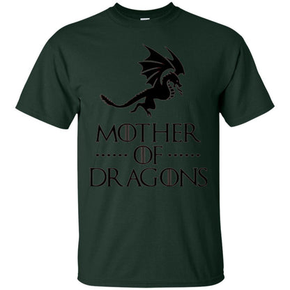 Throne Dragon T-shirt Mother Of Dragons Game Forest Green