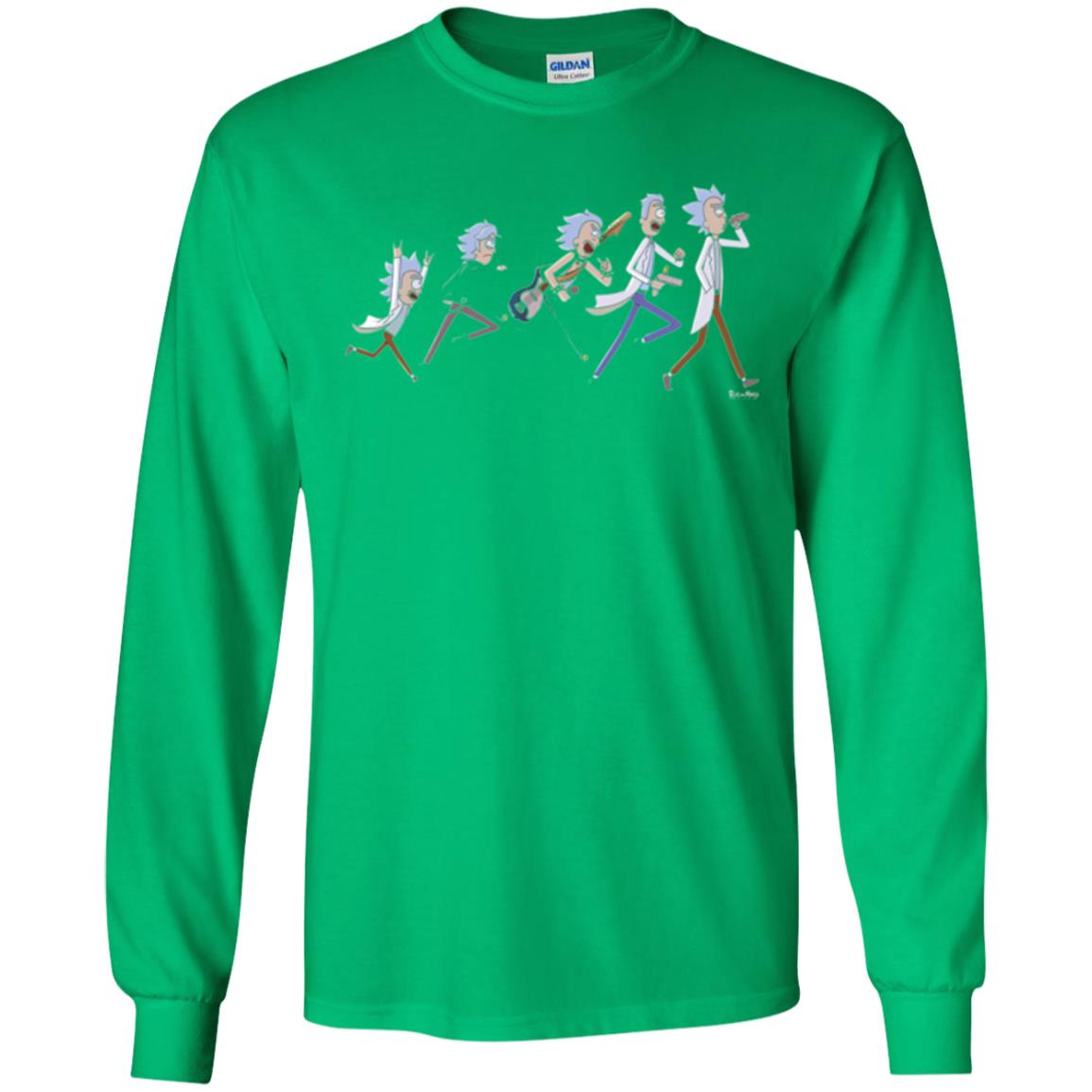 Rick And Morty T-shirt The Life Of Rick Irish Green