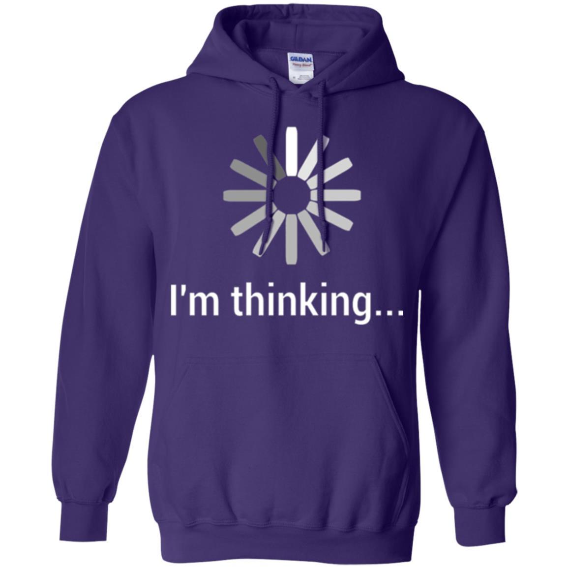 Loading T-shirt I'm Thinking T-shirt Purple