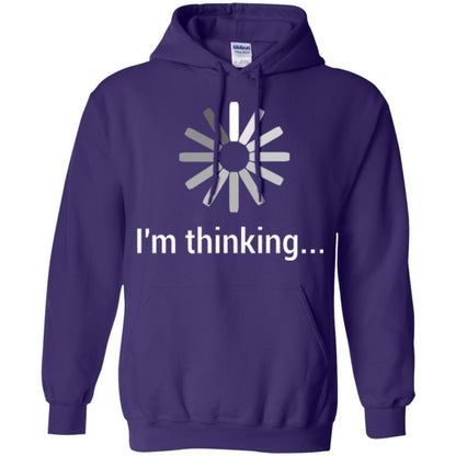 Loading T-shirt I'm Thinking T-shirt Purple