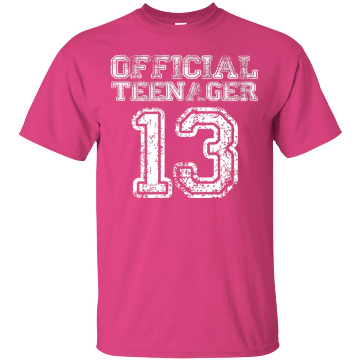 Brithday T-shirt Official Teenager T-shirt Heliconia
