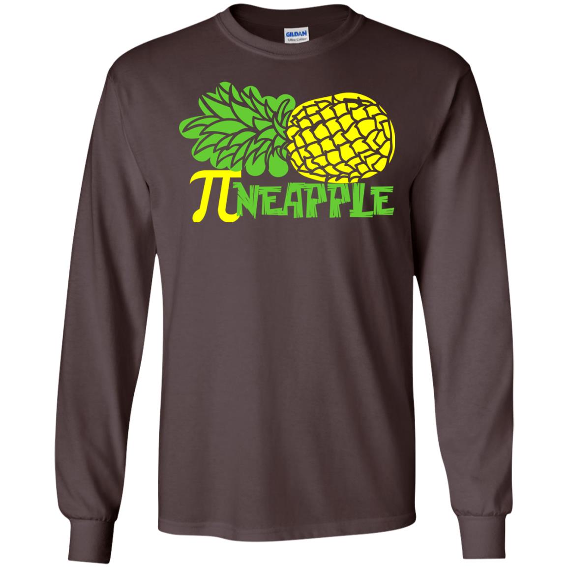 Cool Pineapple Gift Shirt For Pi Day Dark Chocolate