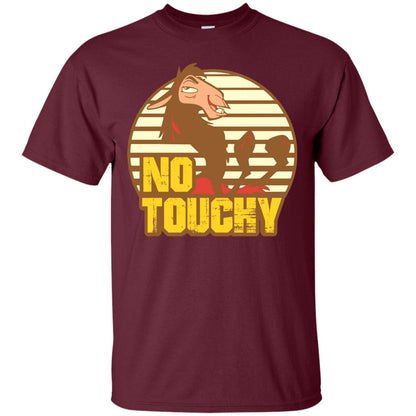 No Touchy T-shirt Maroon