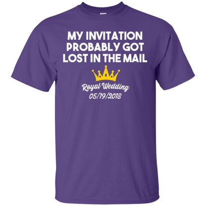 My Invitation Probably Got Lost In The Mail Royal Wedding 2018 Purple