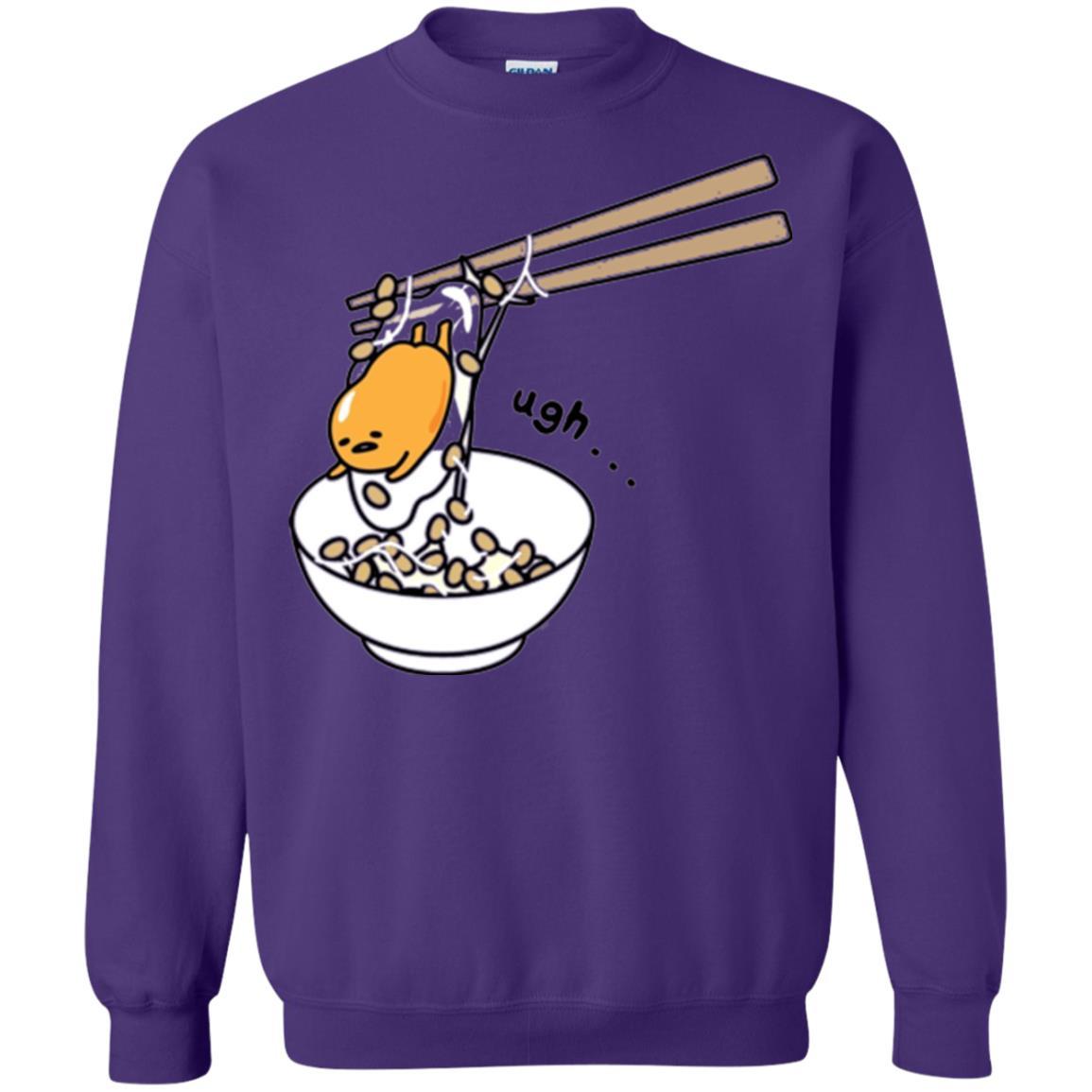 Film T-shirt Gudetama Chopsticks Purple