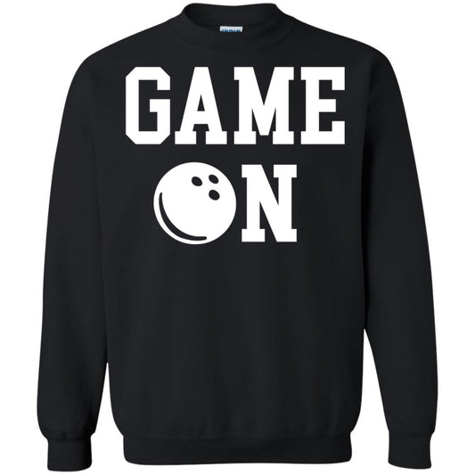 Bowler T-shirt Game On Bowling T-shirt Black