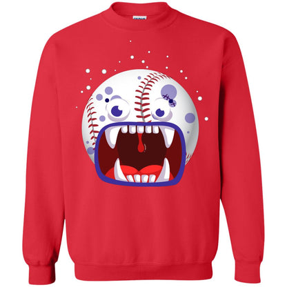 Baseball Halloween Shirt Red