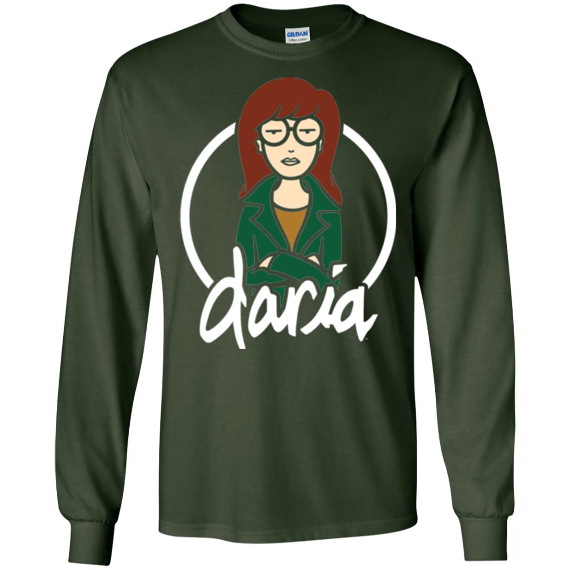 Mtv Daria T-shirt Mad At The World Forest Green
