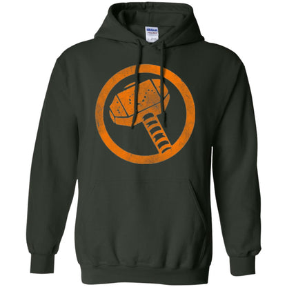 Thor Hammer T-shirt Forest Green