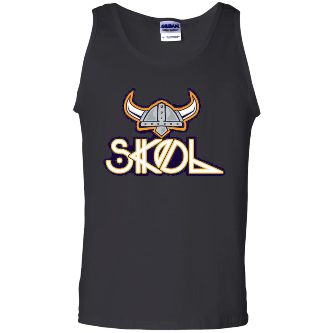 Skol Chant T-shirt With Nordic Helmet Black
