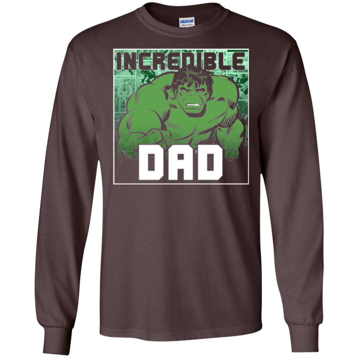 Daddy T-shirt Incredable Dad Dark Chocolate