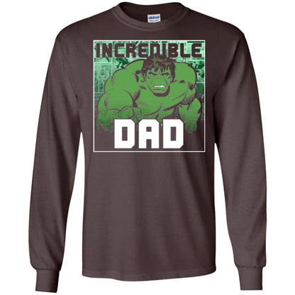 Daddy T-shirt Incredable Dad Dark Chocolate