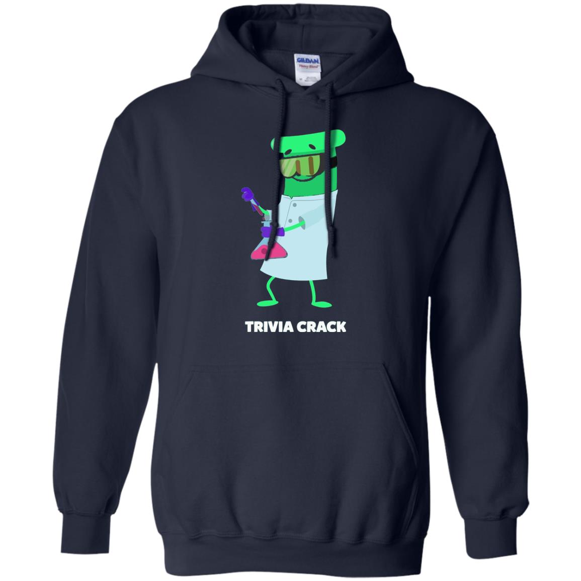 Cute Trivia Crack Scientist Al T-shirt Navy
