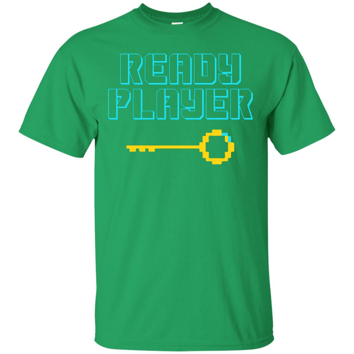 Ready Player Gamer T-shirt Irish Green