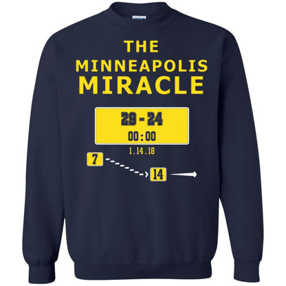 Football Lover T-shirt The Minneapolis Miracle Navy