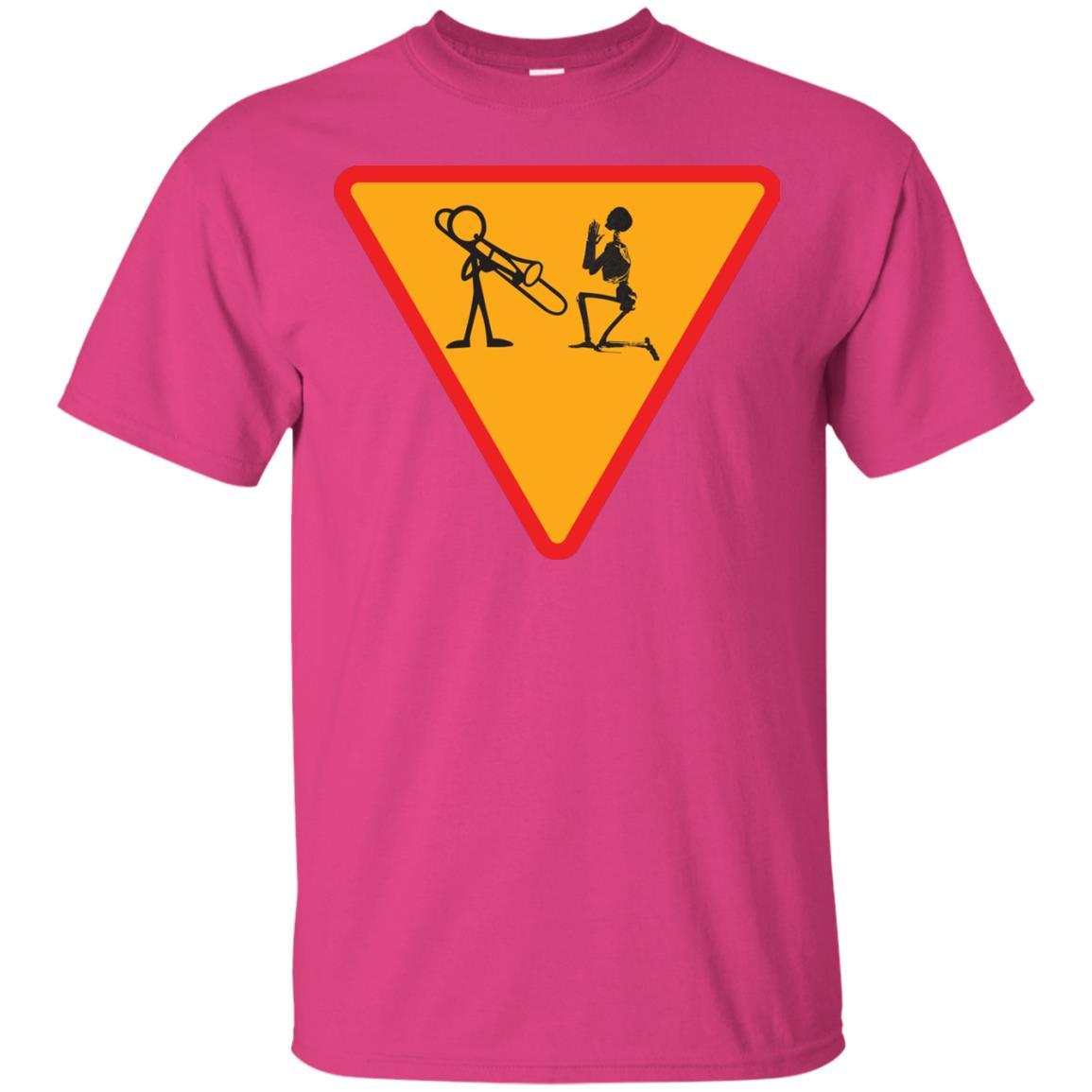 Trombone Lovers T-Shirt Funny Trombone Heliconia