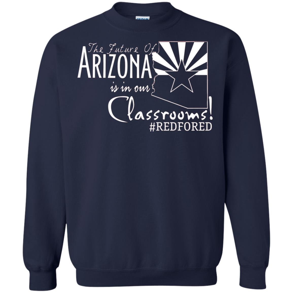 Arizona Teacher Tshirt The Future Of Arizona Is In Our Classrooms Navy