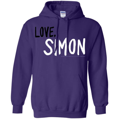 Love Simon Logo Shirt Purple