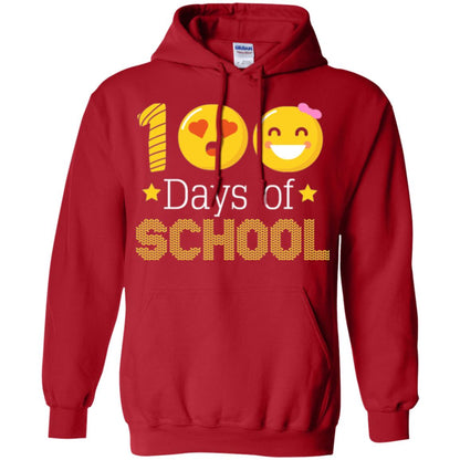 Teacher T-shirt 100 Days Of School T-shirt Red