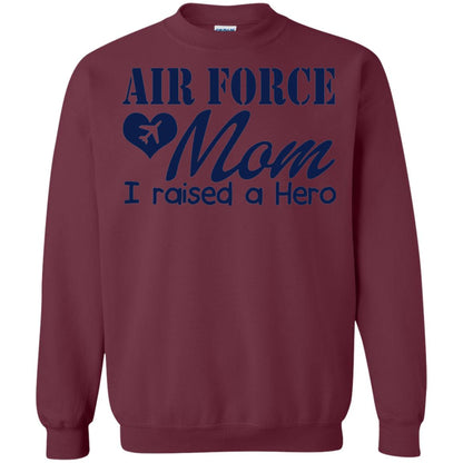 Air Force Mom T-shirt I Raise A Hero Maroon