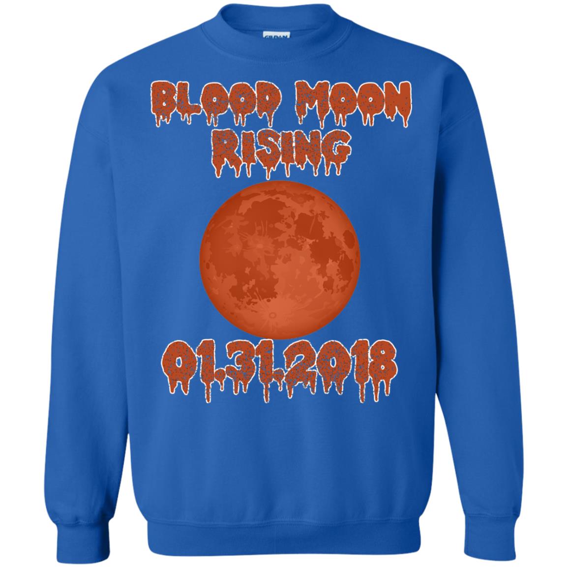 Blood Moon Rising Total Lunar Eclipse T-shirt Funny Lunar Eclipse Royal