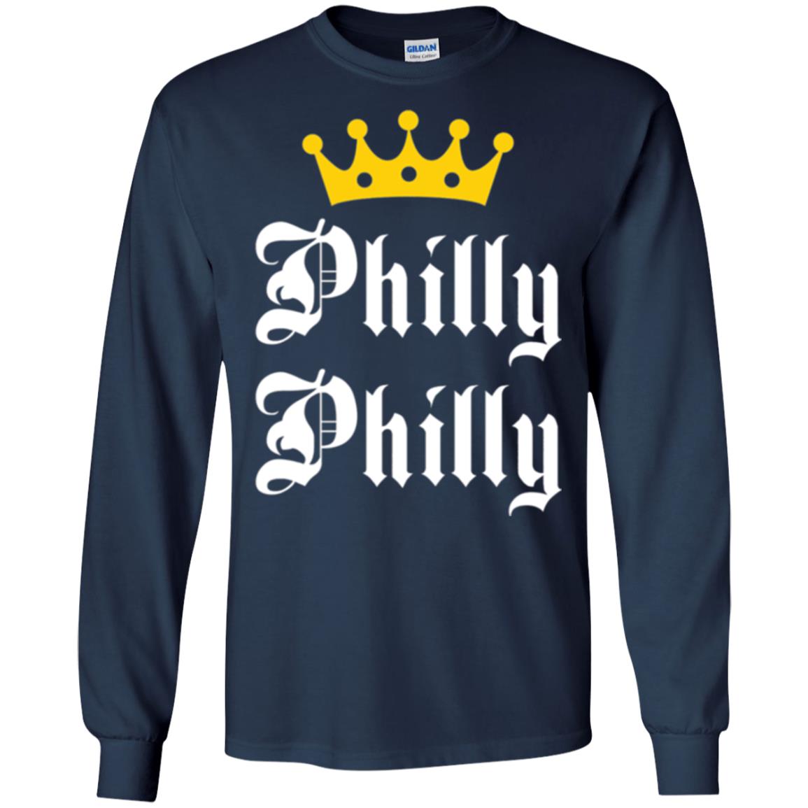 Football Lover T-shirt Philly Philly Philadelphia Football Fan Navy