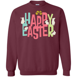 Happy Easter Eggs Bunny T-shirt