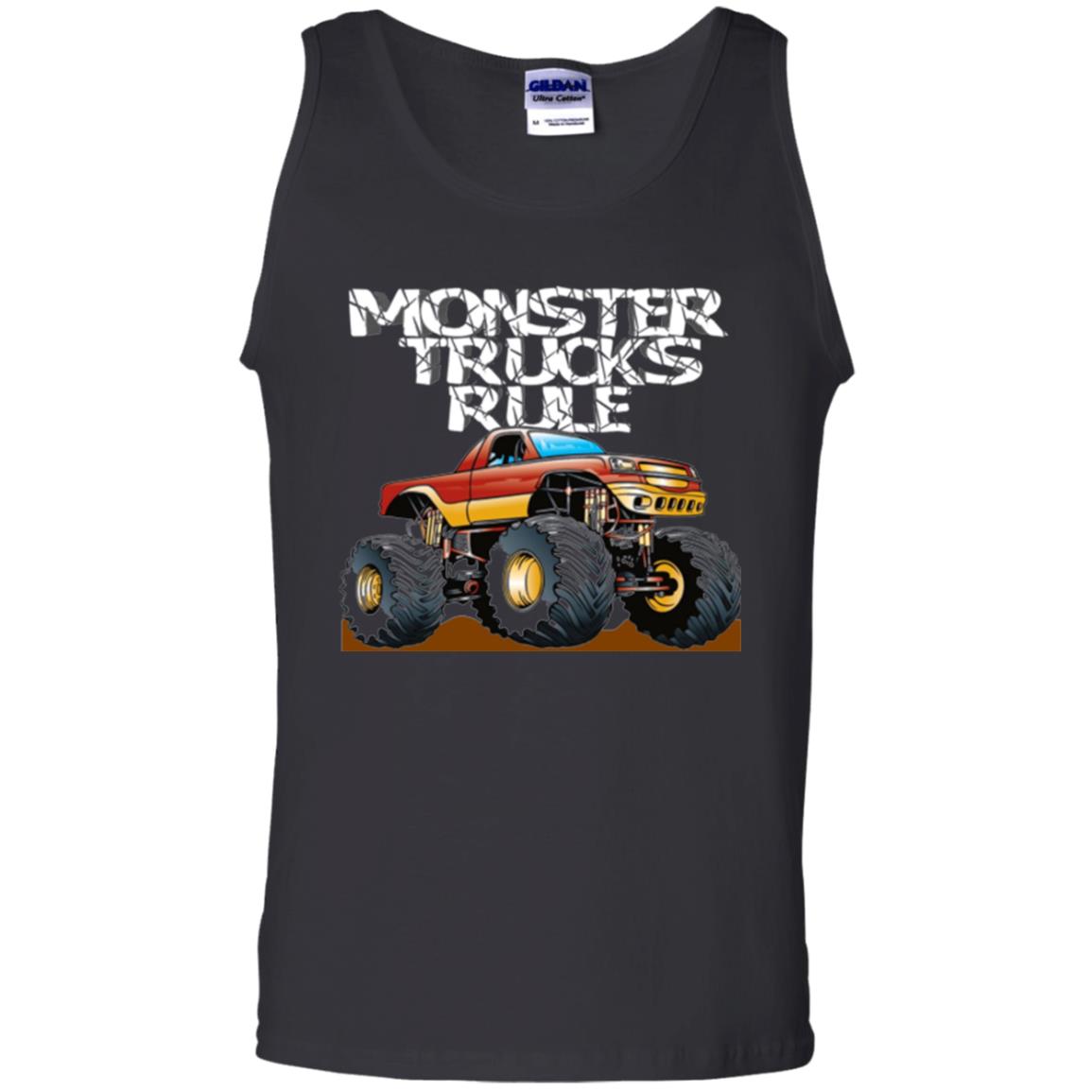Monster Trucks Rule T-shirt Black