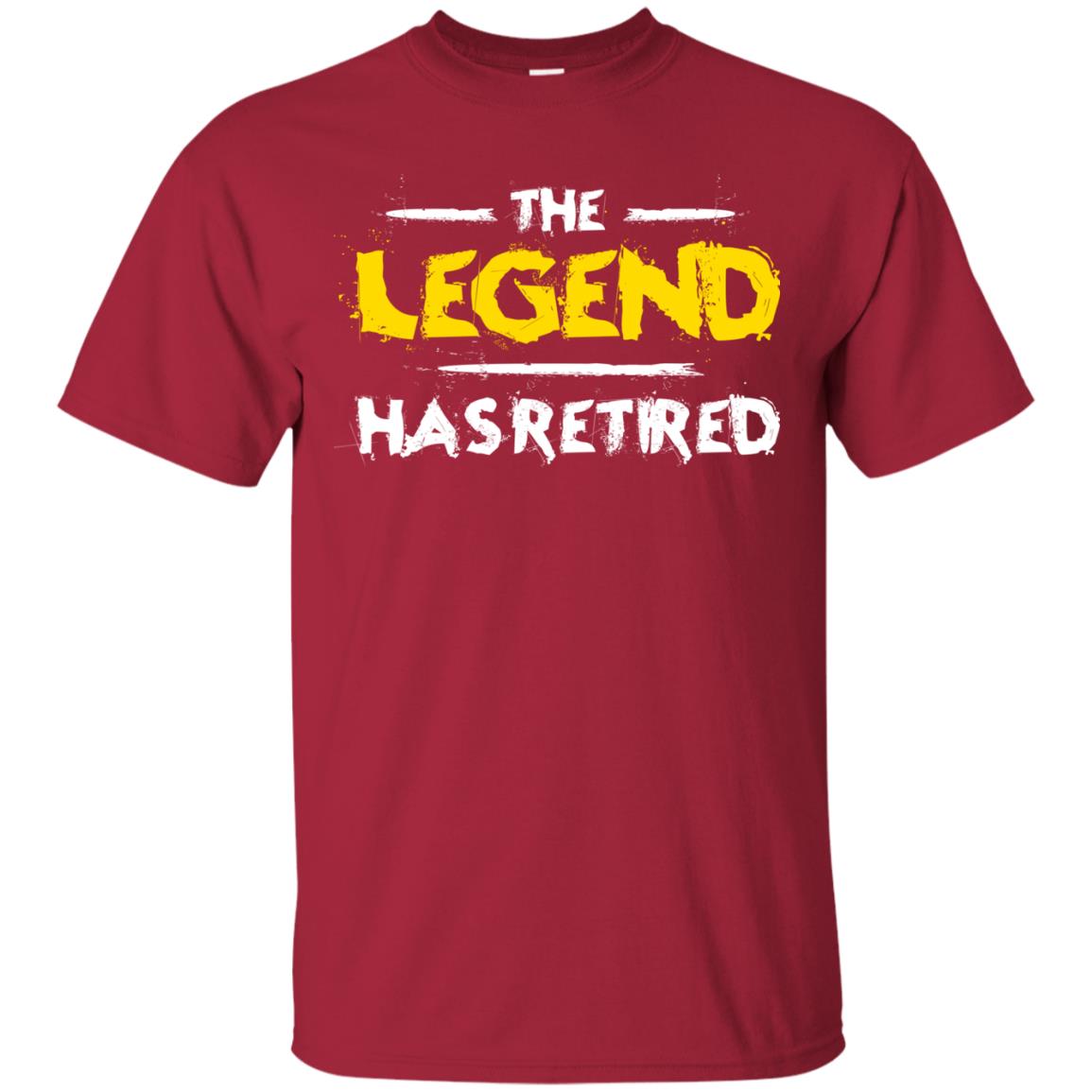 Retirement T-shirt The Legend Has Retired Cardinal