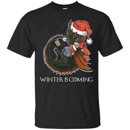 Winter Is Coming Christmas Shirt Black