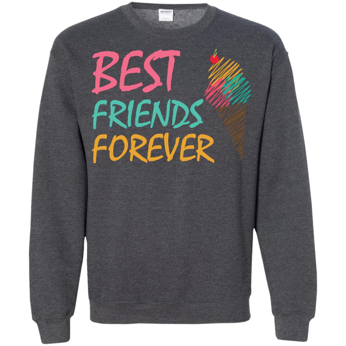 Best Friends Forever Ice Cream Lover T-shirt Dark Heather