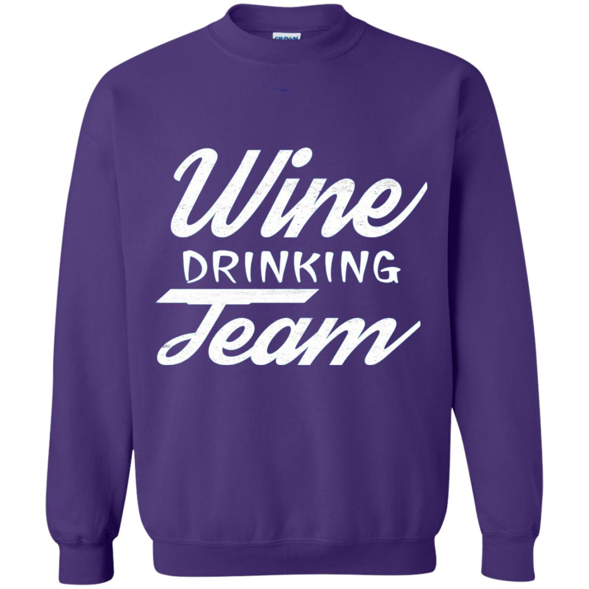 Wine Lover T-shirt Wine Drinking Team Purple