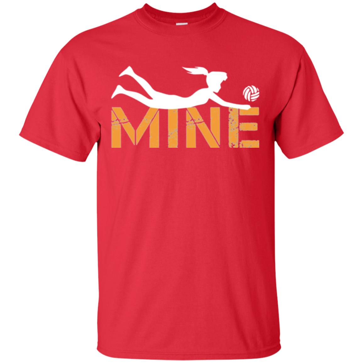 Volleybal Lovers T-shirt Mine Ball Red