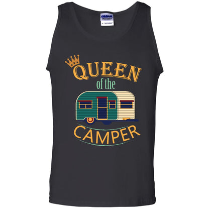 Queen Of The Camper Camping Lover Shirt Black