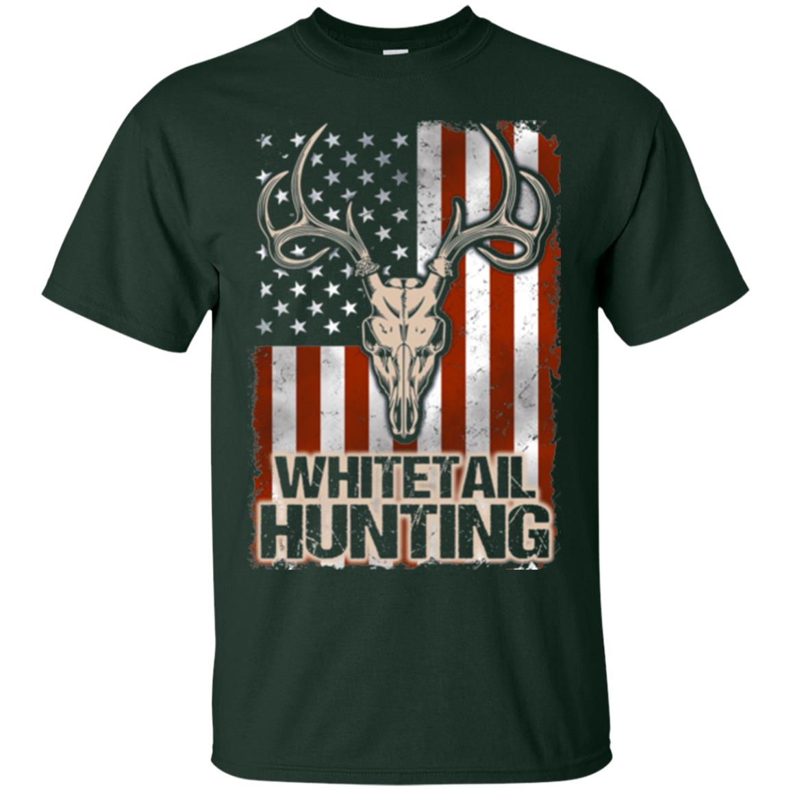 Whitetail Hunting T-shirt Forest Green
