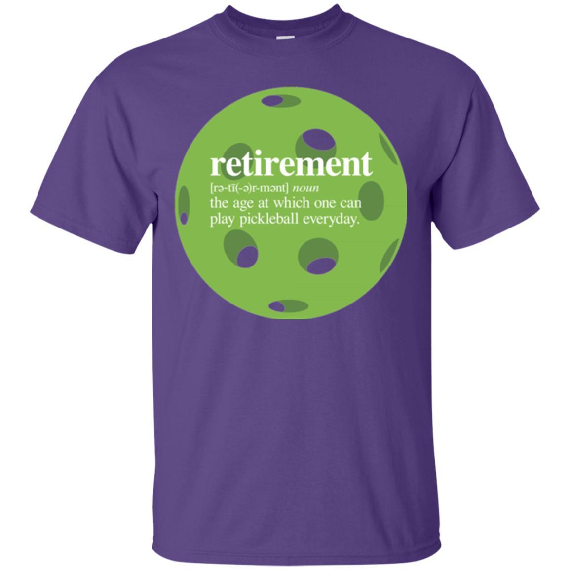 Pickleball T-shirt Retirement Definition T-shirt