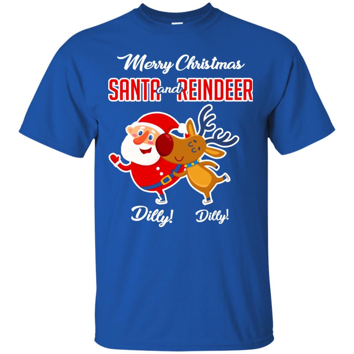 Christmas T-shirt Merry Christmas Dilly Dilly Royal