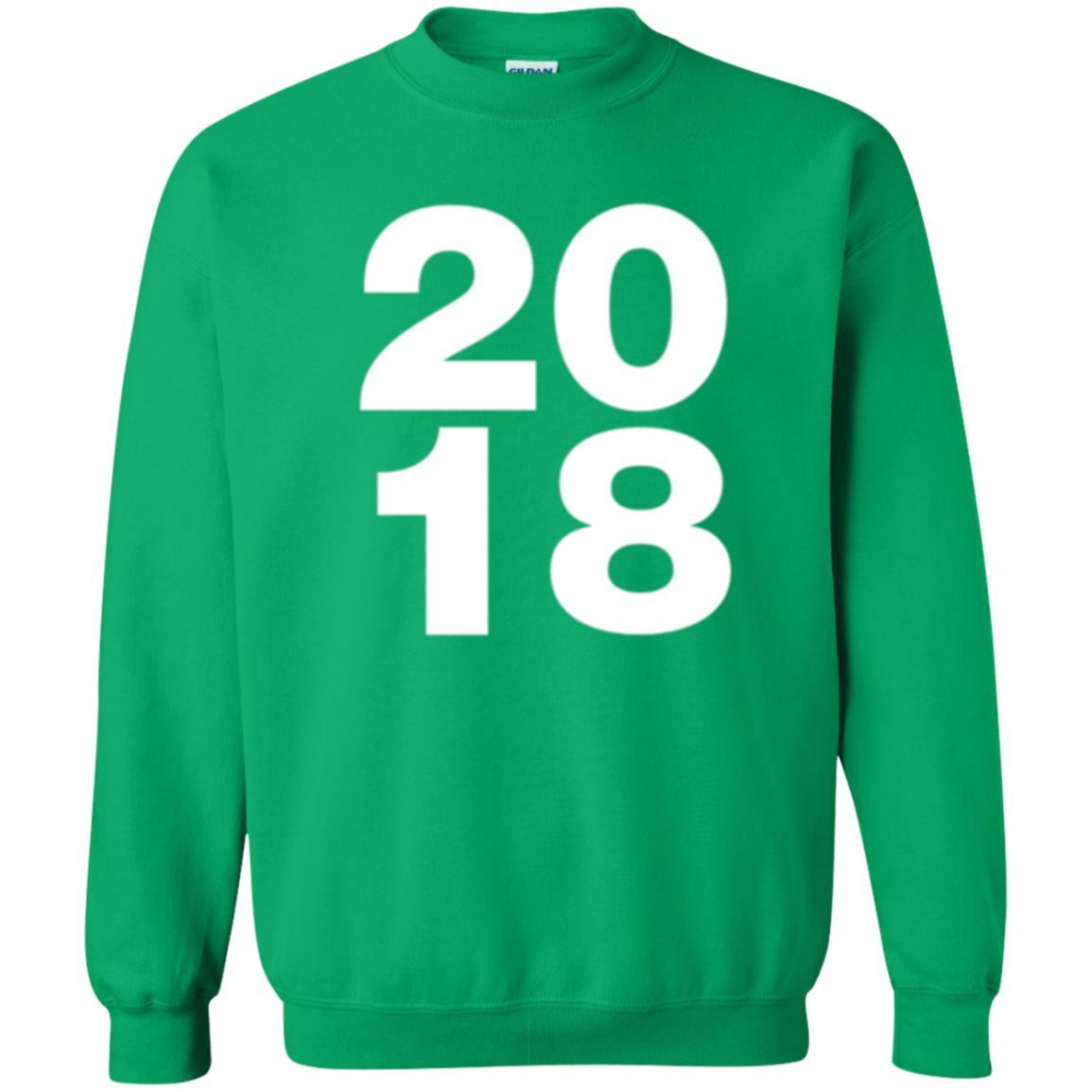 Happy New Year T-shirt 2018 New Year Party T-shirt Irish Green