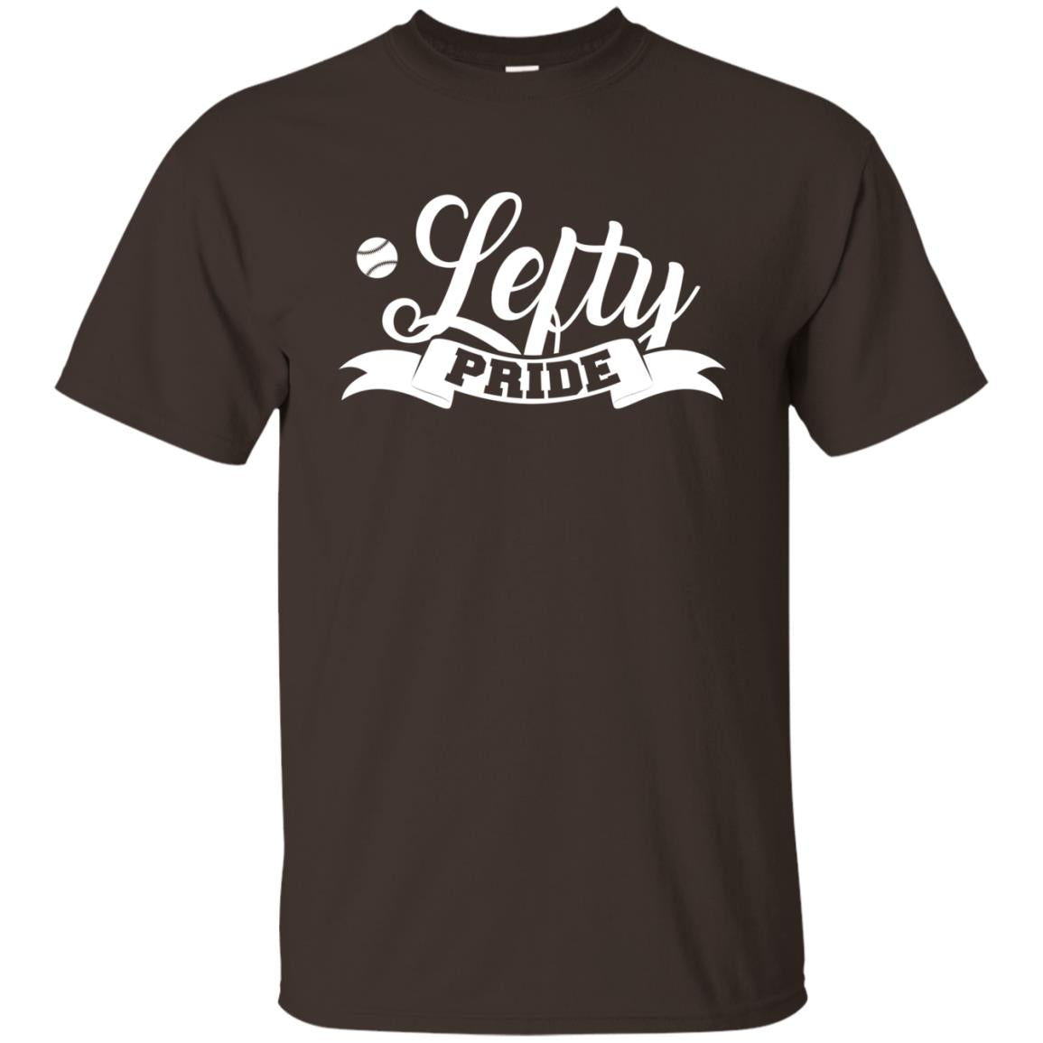 Left Pride Baseball Shirt Dark Chocolate