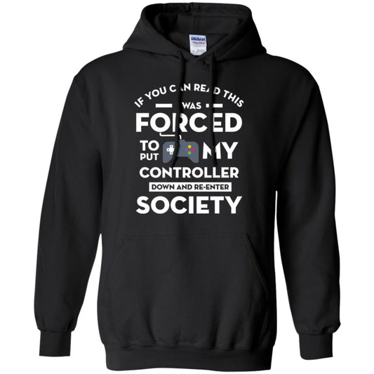 Gamer T-shirt If You Can Read This Black