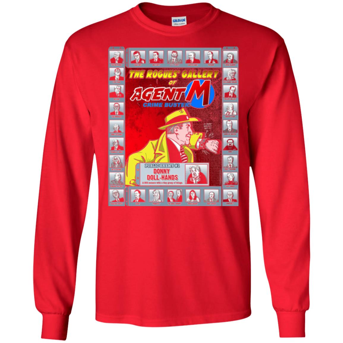 The Rogues' Gallery Of Agent M T-shirt Red