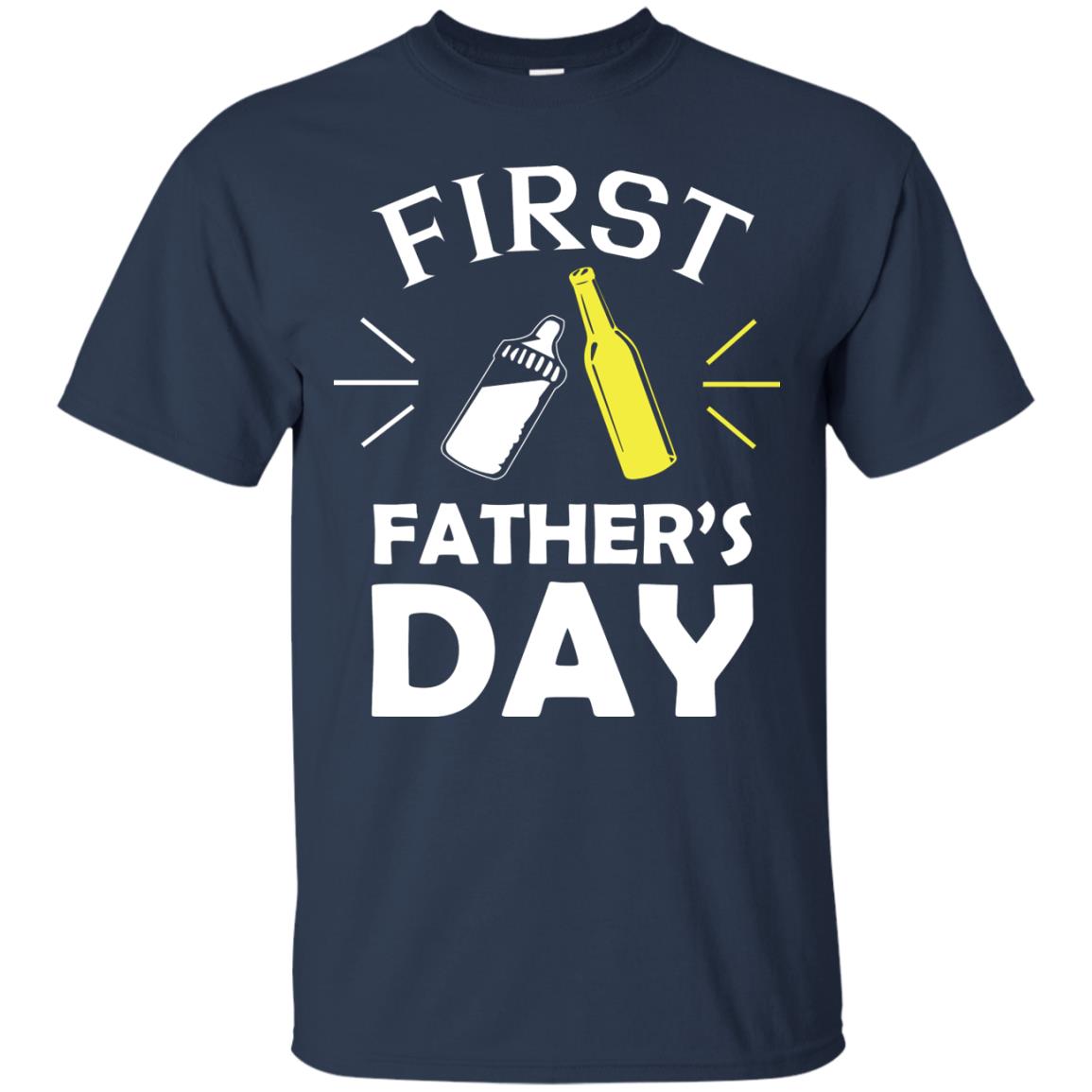First Father's Day Shirt Navy